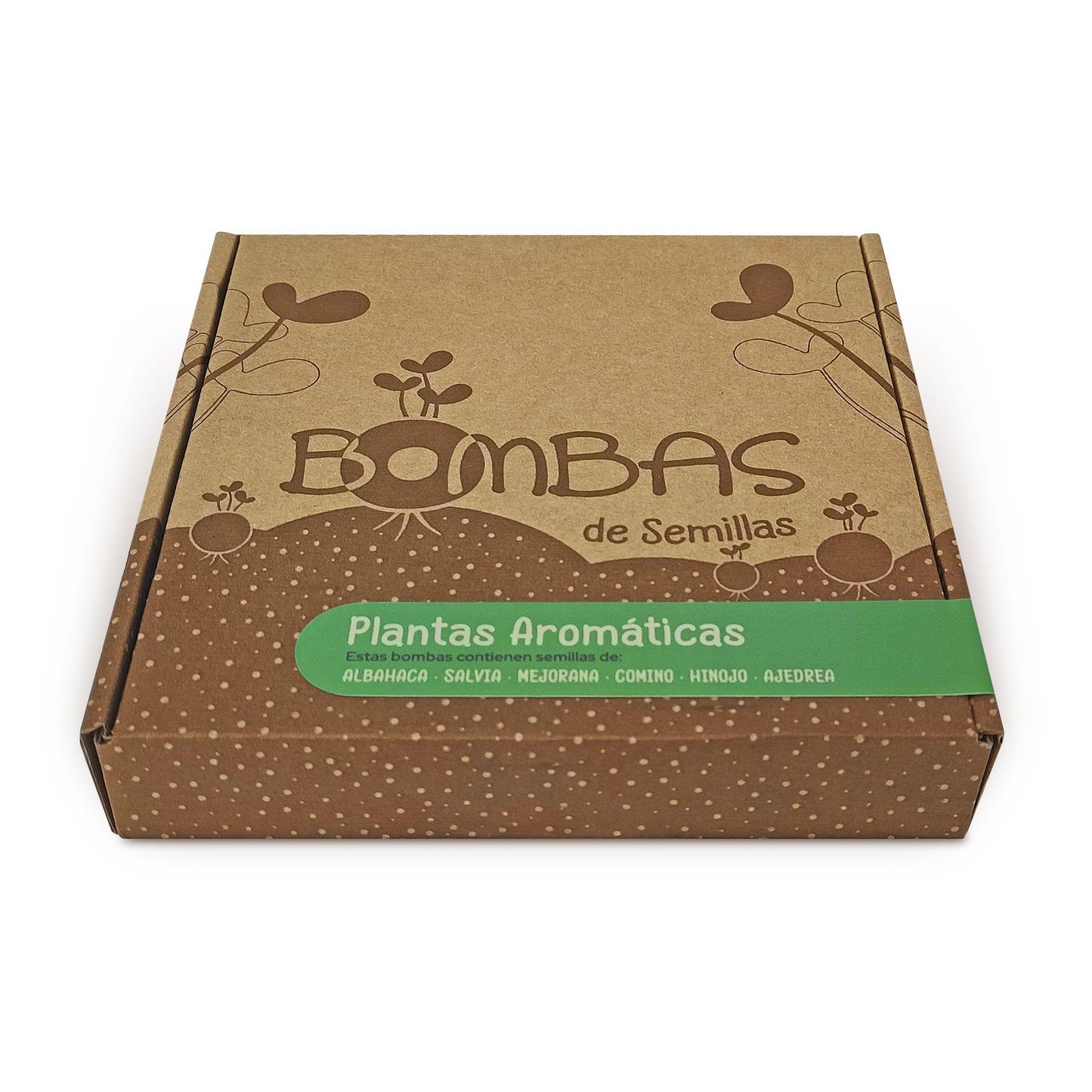Bombas de semillas Plantas Aromáticas