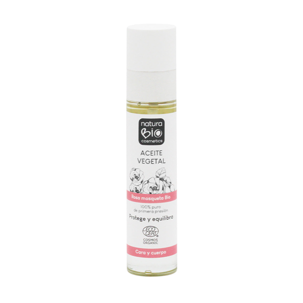 Aceite Vegetal 50 Rosa Mosqueta Bio Naturabio, NATURABIO, 50 ml