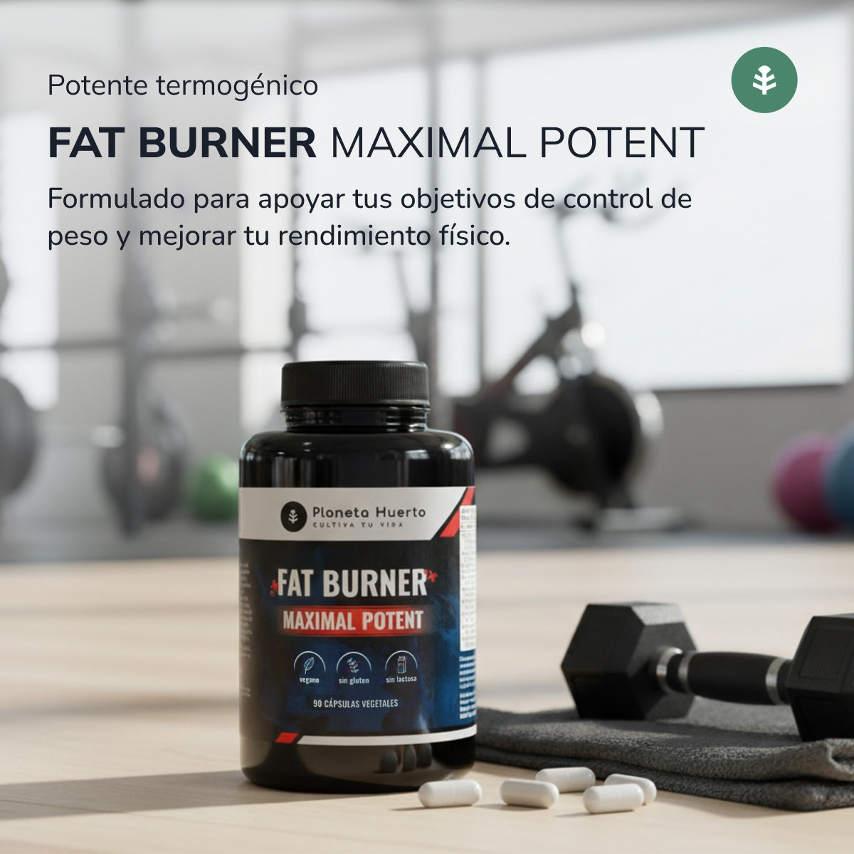 Fat burner Quemagrasas Planeta Huerto 90 caps