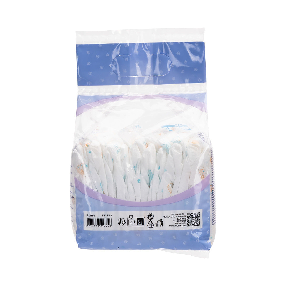 Pañales para perro hembra XS 10 uds. Nobleza