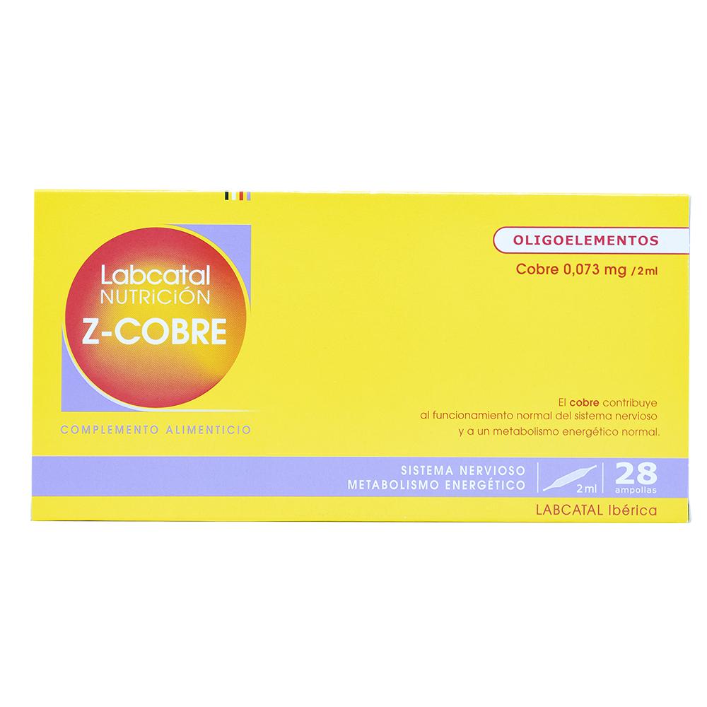Labcatal 19 Zinc-Cobre 28 Ampollas