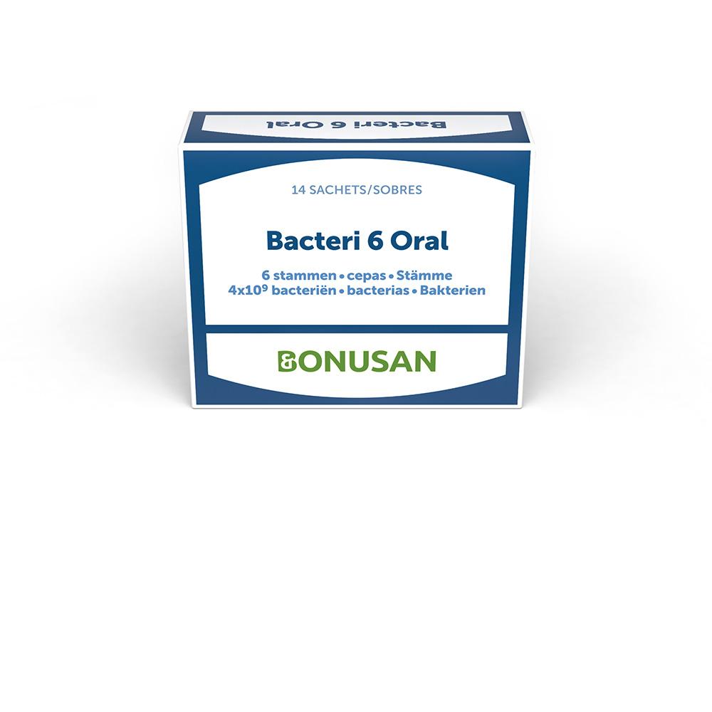 Bacteri 6 Oral Bonusan 14 sobres
