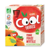 Pack 12 uds Cool Fruits Manzana Fresa Arándanos 12x90g VITABIO