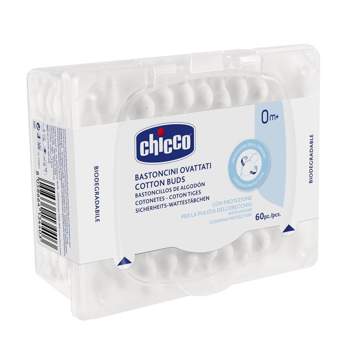 Bastoncillos seguridad 60 uds Chicco