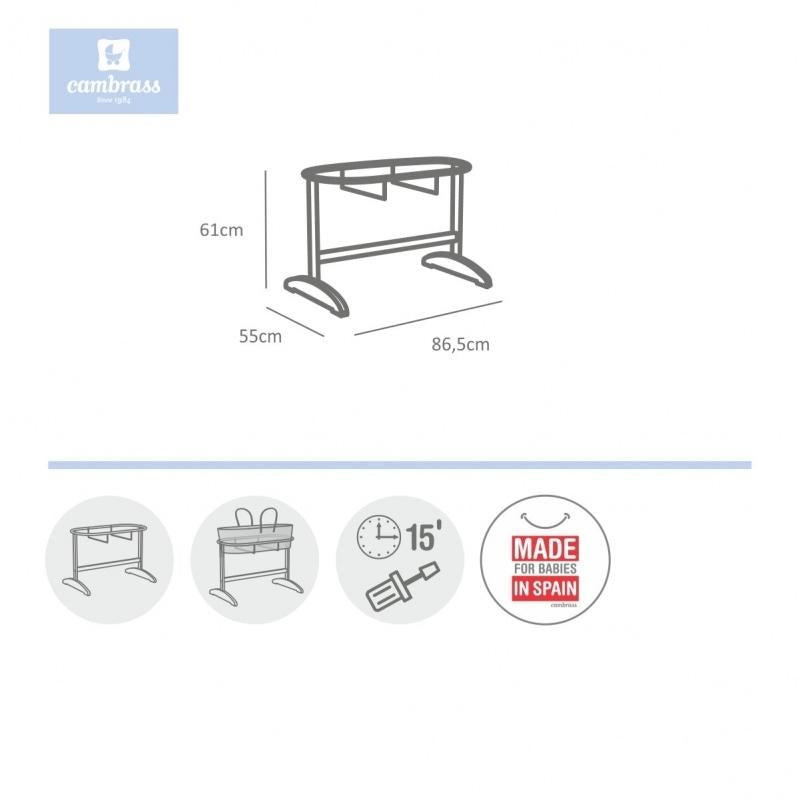 Portamoises Madera Nidus Liso Cambrass