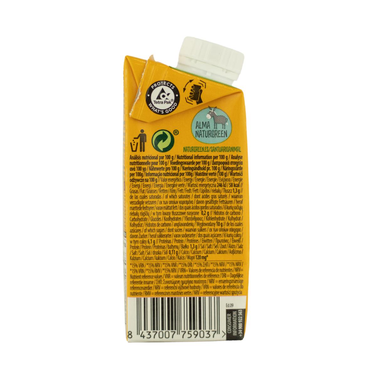 Bebida de Avena sin azúcares añadidos NaturGreen 200 ml