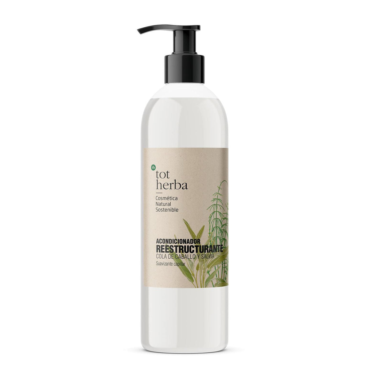 Acondicionador Capilar Cola Caballo Y Salvia 1L Tot Herba