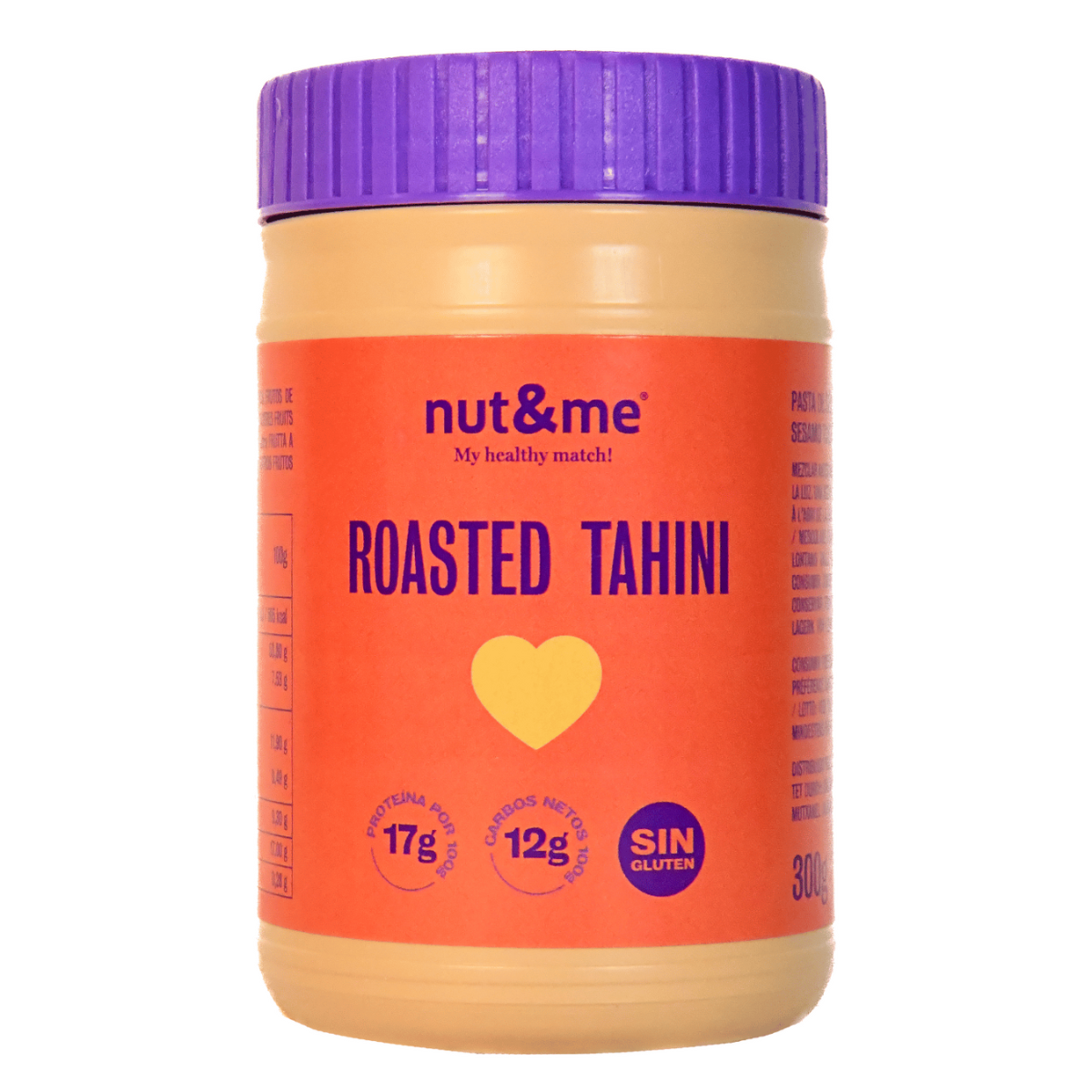 Crema de Sesamo Tostado Tahini 300 g Nut&me