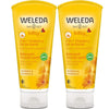 Pack Promo 2x Champú & Gel de ducha para Bebé de Caléndula Weleda 200 ml