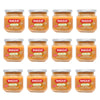 Pack 12x Tarrito de Manzana, Naranja y Zanahoria BIO +6 Meses Smileat, 130g