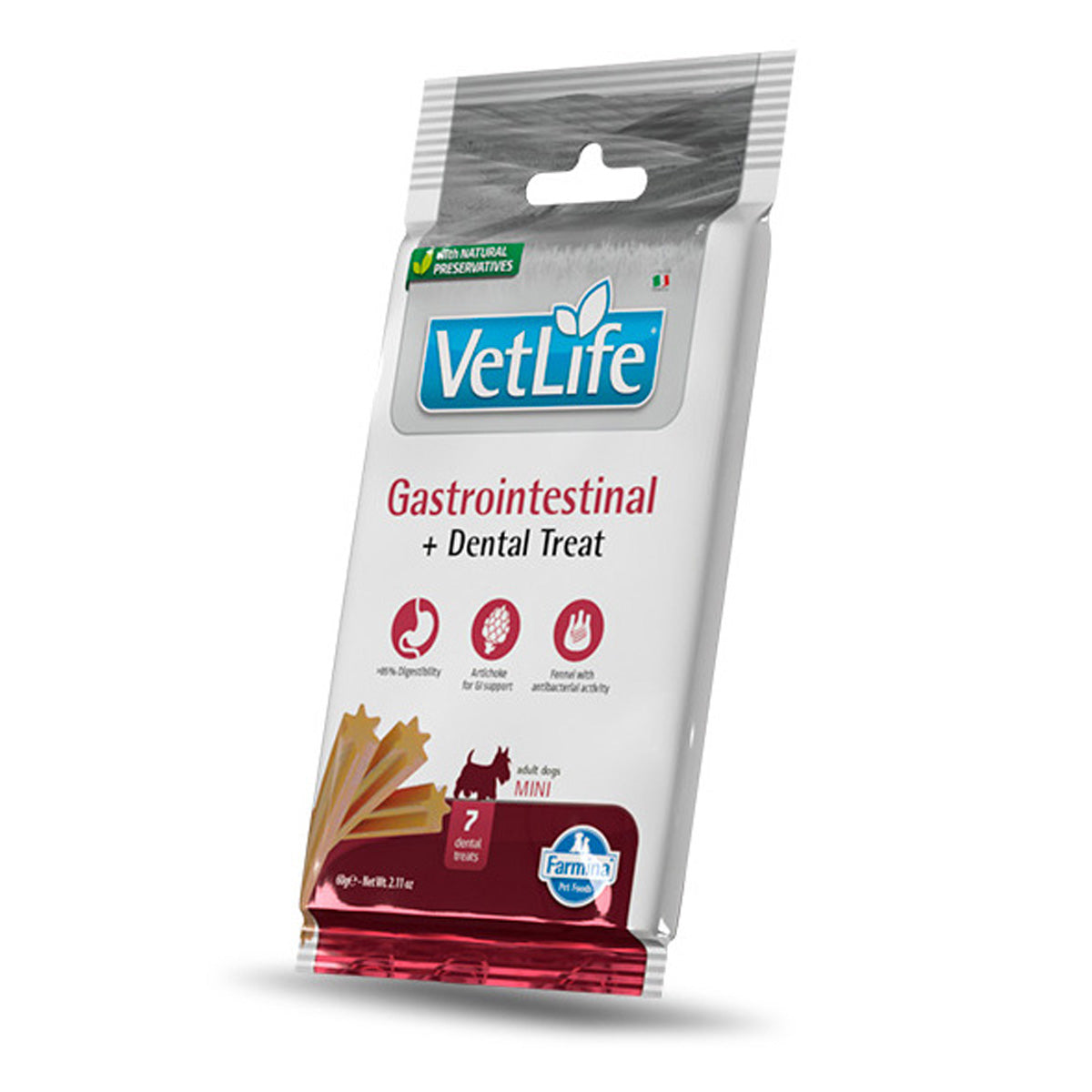 Treat vet life nat dog gastro intestinal mini Farmina 60 g