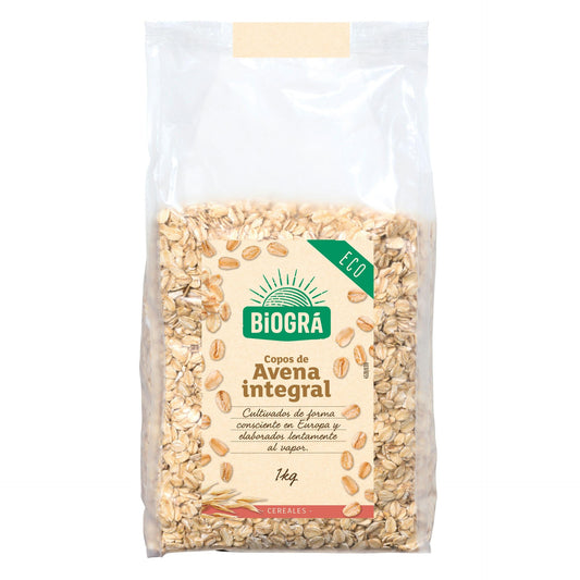 Copos de Avena Gruesos Integrales 1 Kg Bio Biográ