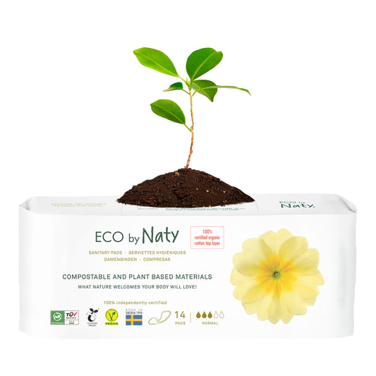 Compresas sin alas Normal Naty 14 Uds