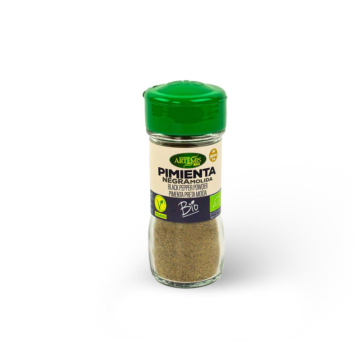 Pimienta Negra Molida Artemis, 38 g