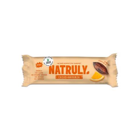 BARRITA ORGÁNICA #cacao & naranja 40 gr NATRULY