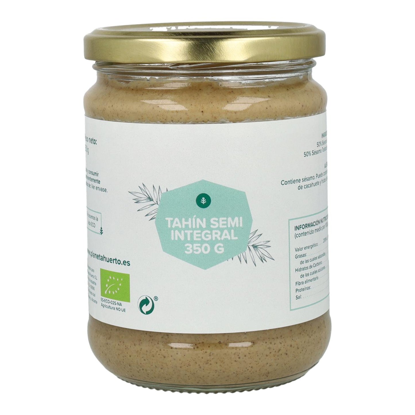 Tahín Semi Integral ECO Planeta Huerto 700 g
