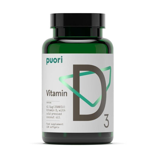 Vitamina D Puori 120 cápsulas