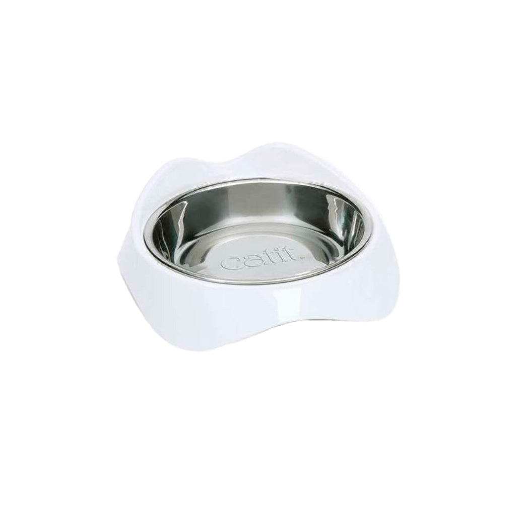 Comedero para Gatos Blanco Catit PIXI
