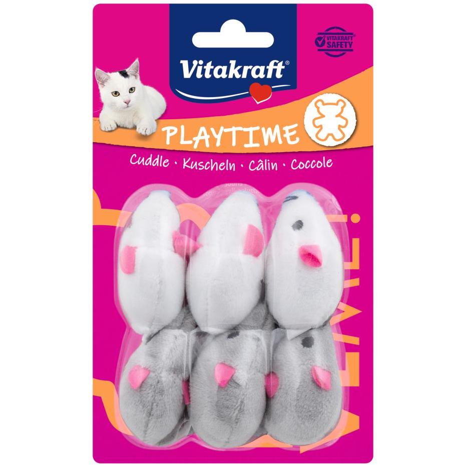 Vitakraft Ratones felpa juguete para gatos