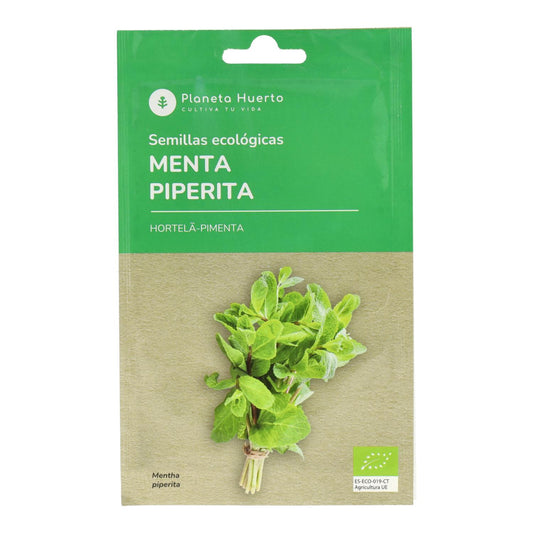 Semillas de Menta piperita ecológicas Planeta Huerto