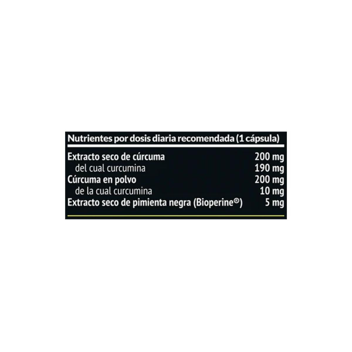 Kurkur suplemento alimenticio Paleobull 60 cápsulas