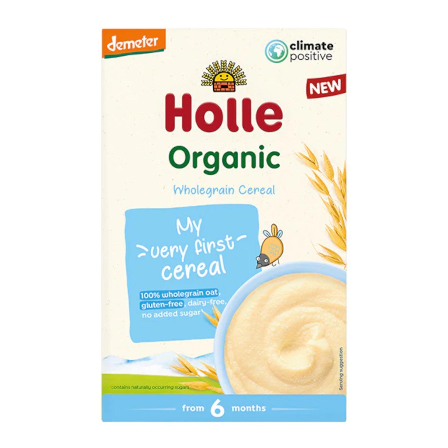 Papilla de Avena (a partir del 6º mes) Eco/Dem Holle 250g