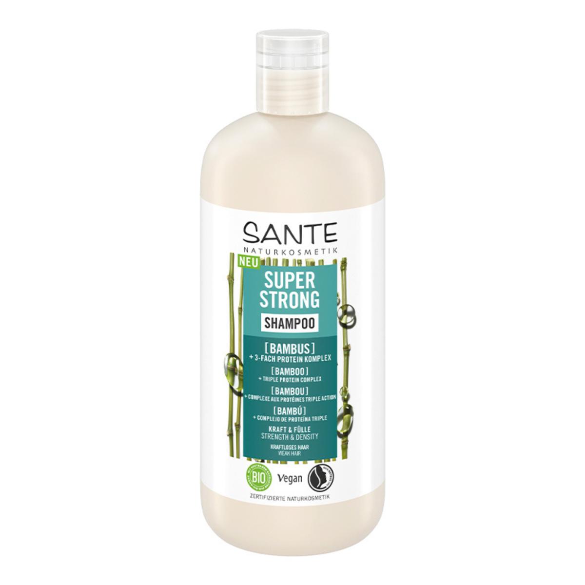 Champú super fuerte bambú Sante 500 ml