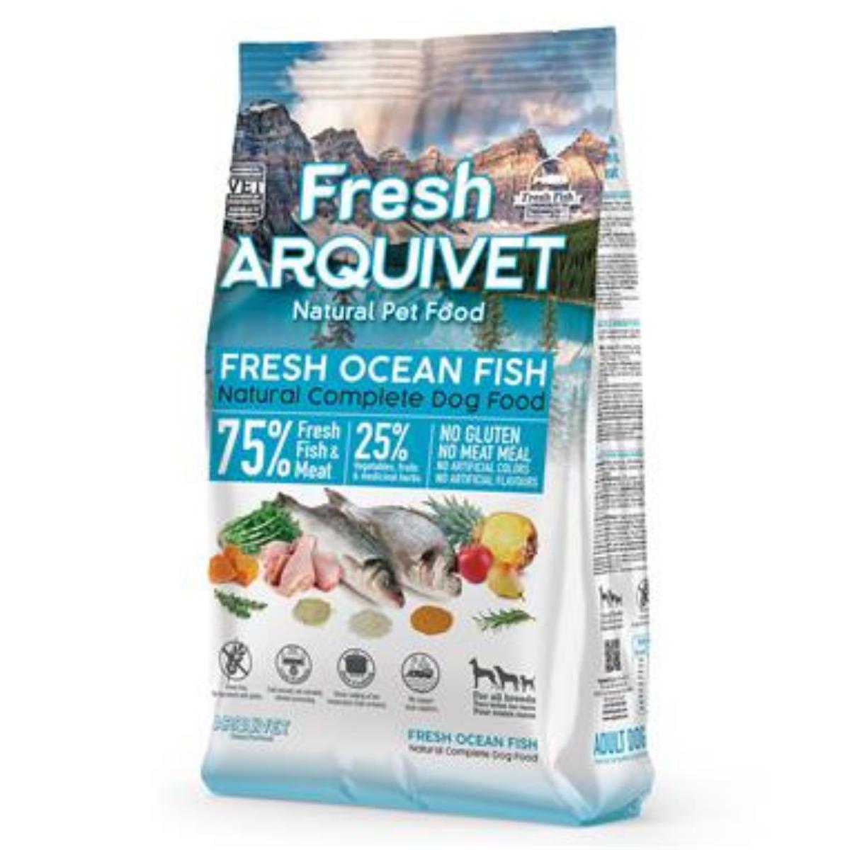 Fresh Ocean Fish Arquivet Pienso semihúmedo completo para perros 2,5 kg
