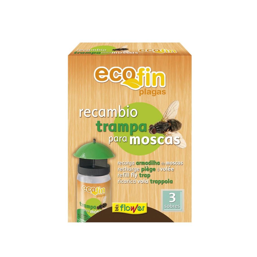 Recambio trampa para moscas Ecofin BioFlower