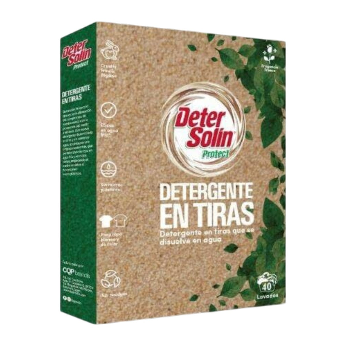 Detergente en tiras Detersolin PRO 40 dosis
