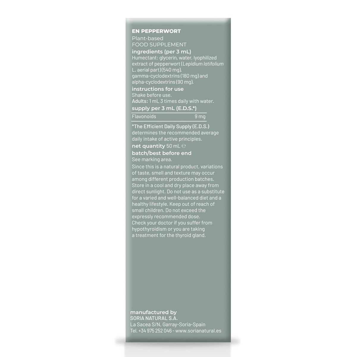 Extracto de Rompepiedras Soria Natural, 50 ml