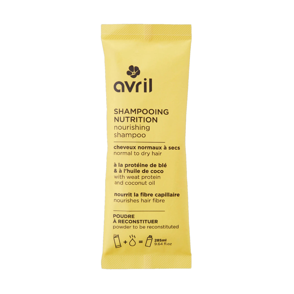 Champu nutrición a reconstituir Cabello seco Avril 285 ml