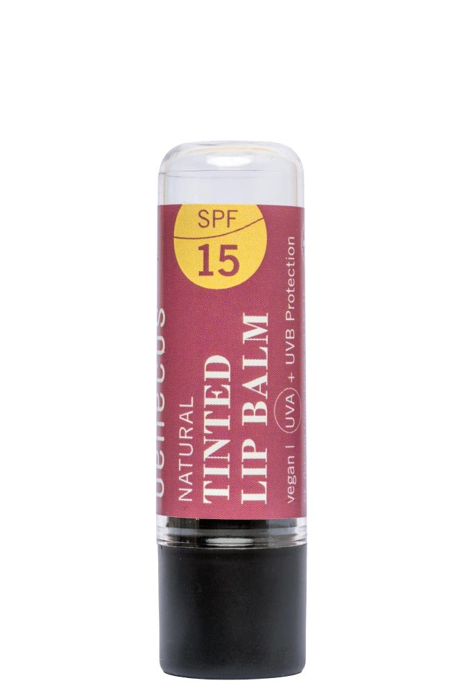 Bálsamo Labial Color 15 SPF Berry Bliss Benecos 4,7 g Vegano