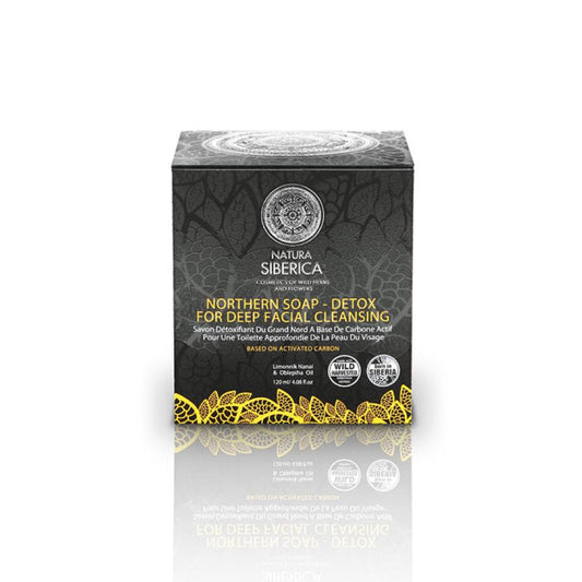 Jabón negro nórdico detox Natura Sibérica 120 ml