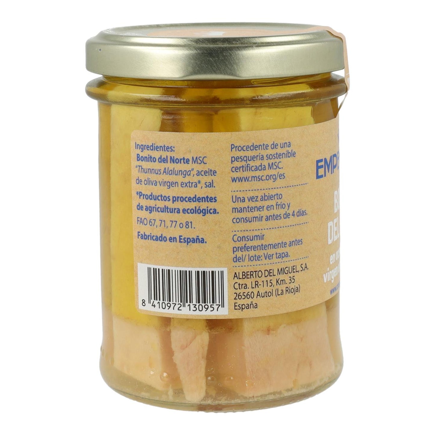 Bonito Del Norte 212 Ml Em Conservas Emperatriz