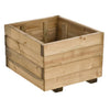 Jardinera madera cuadrada 30 L
