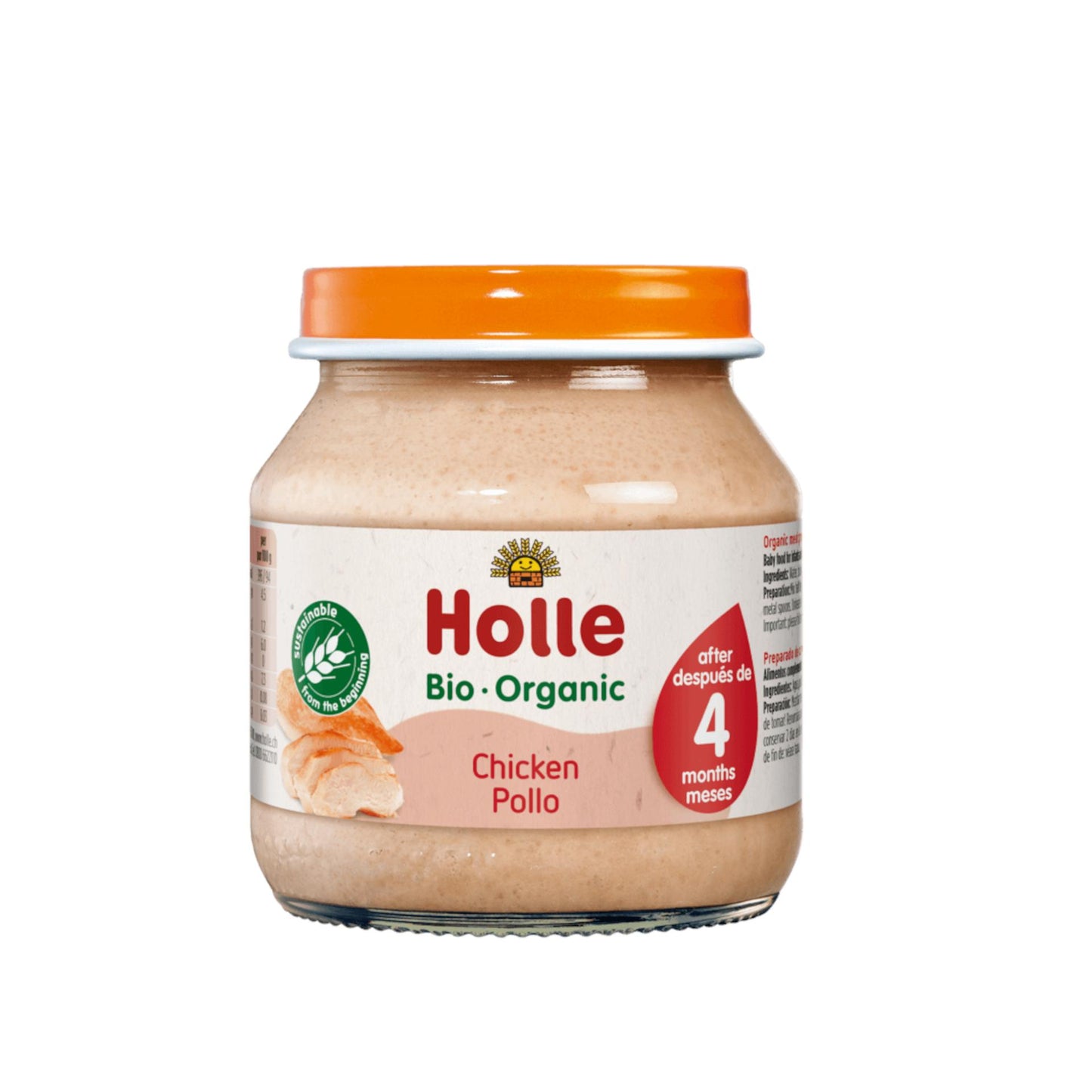 Mini Potito de Pollo (después del 4º mes) Eco/Dem Holle 125g