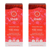 Pack 2x Tinte Henna natural, Khadi, 100g