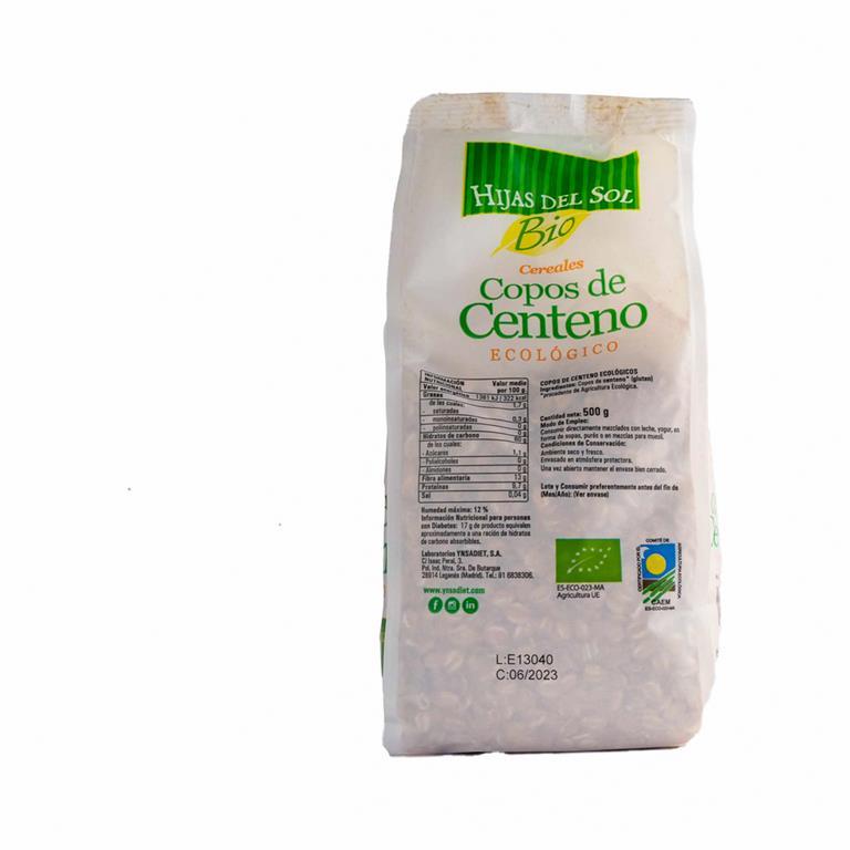 Copos De Centeno 500 Gr Ynsadiet