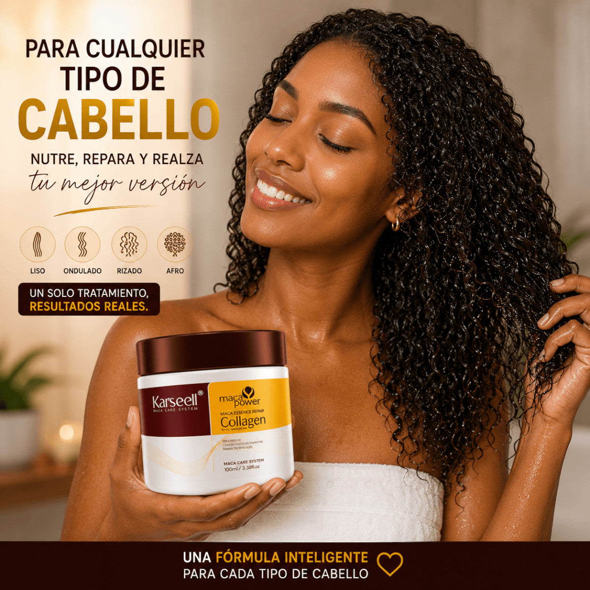 Mascarilla Capilar Colágeno Karseell 100 ml