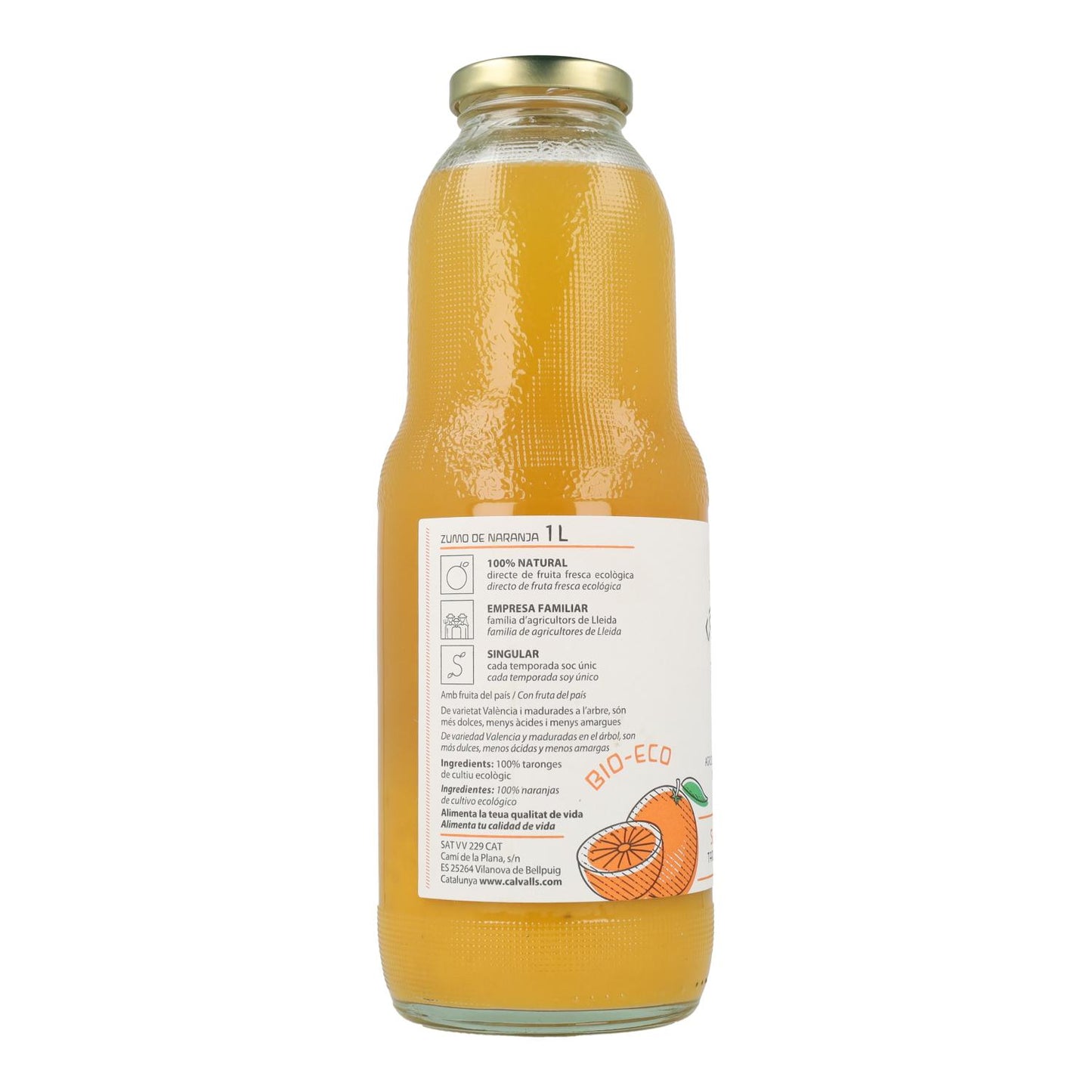 Zumo de Naranja ECO Cal Valls