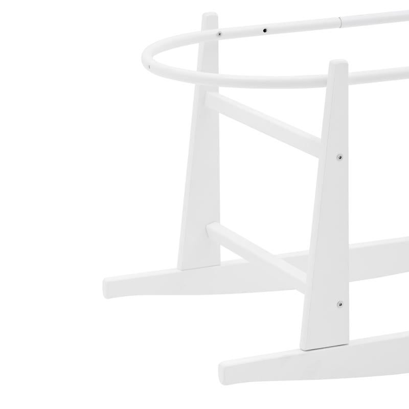 Portamoises Madera Balancín Liso Blanco Cambrass