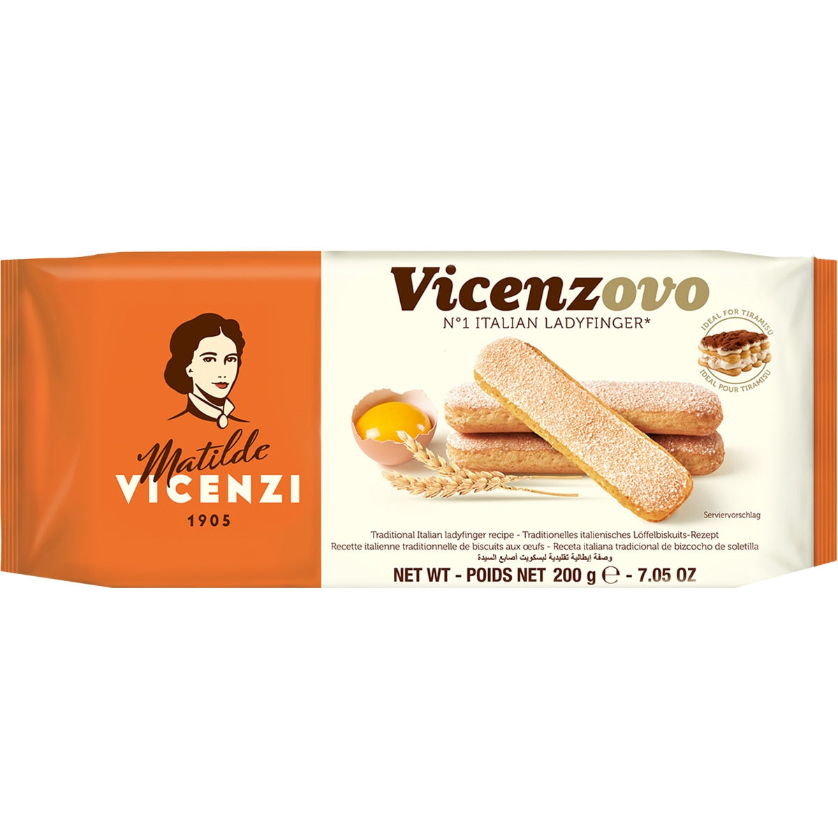 Galletas Savoiardi para Tiramisú Matilde Vicenzi 200g