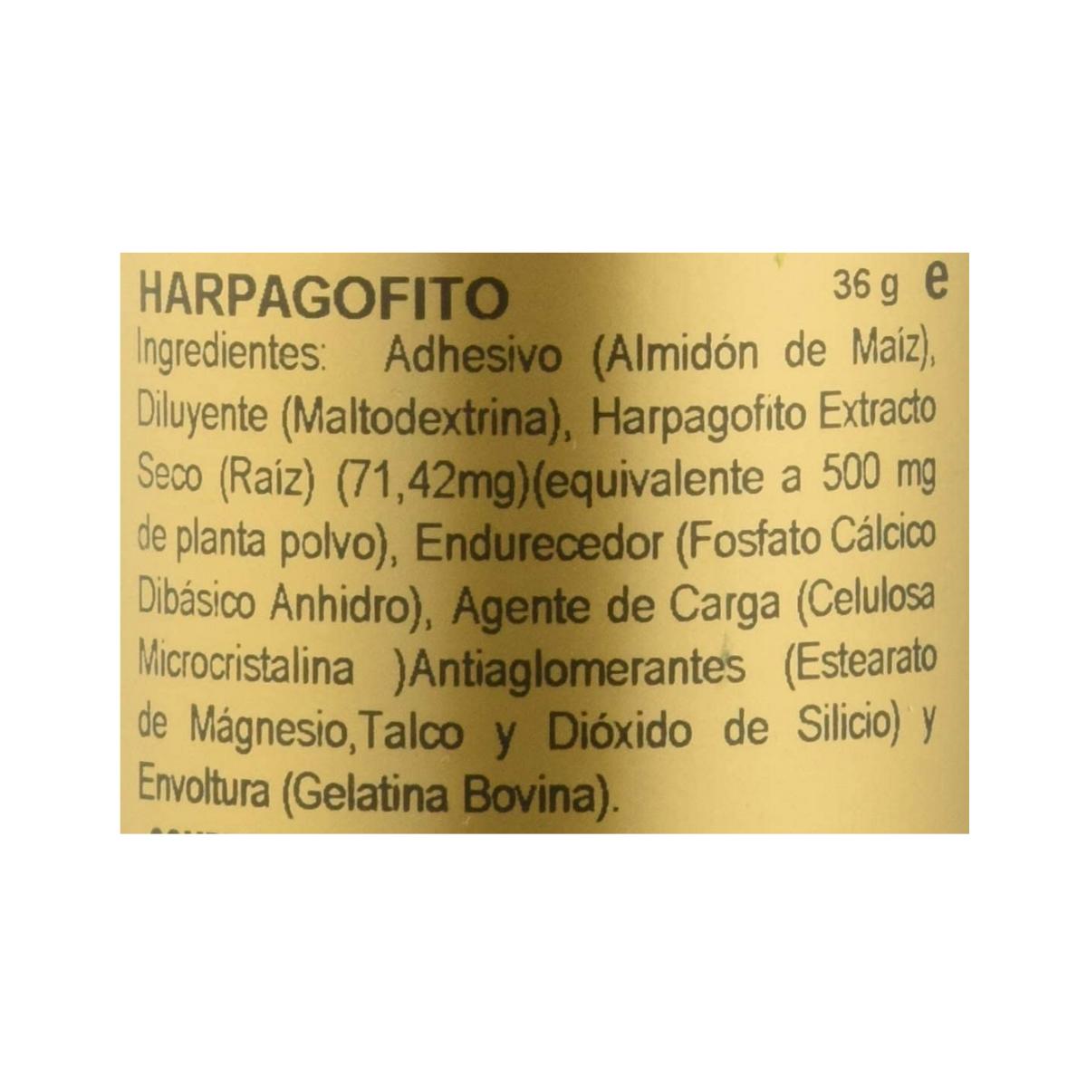 Harpagofito 500 mg Obire, 60 cápsulas
