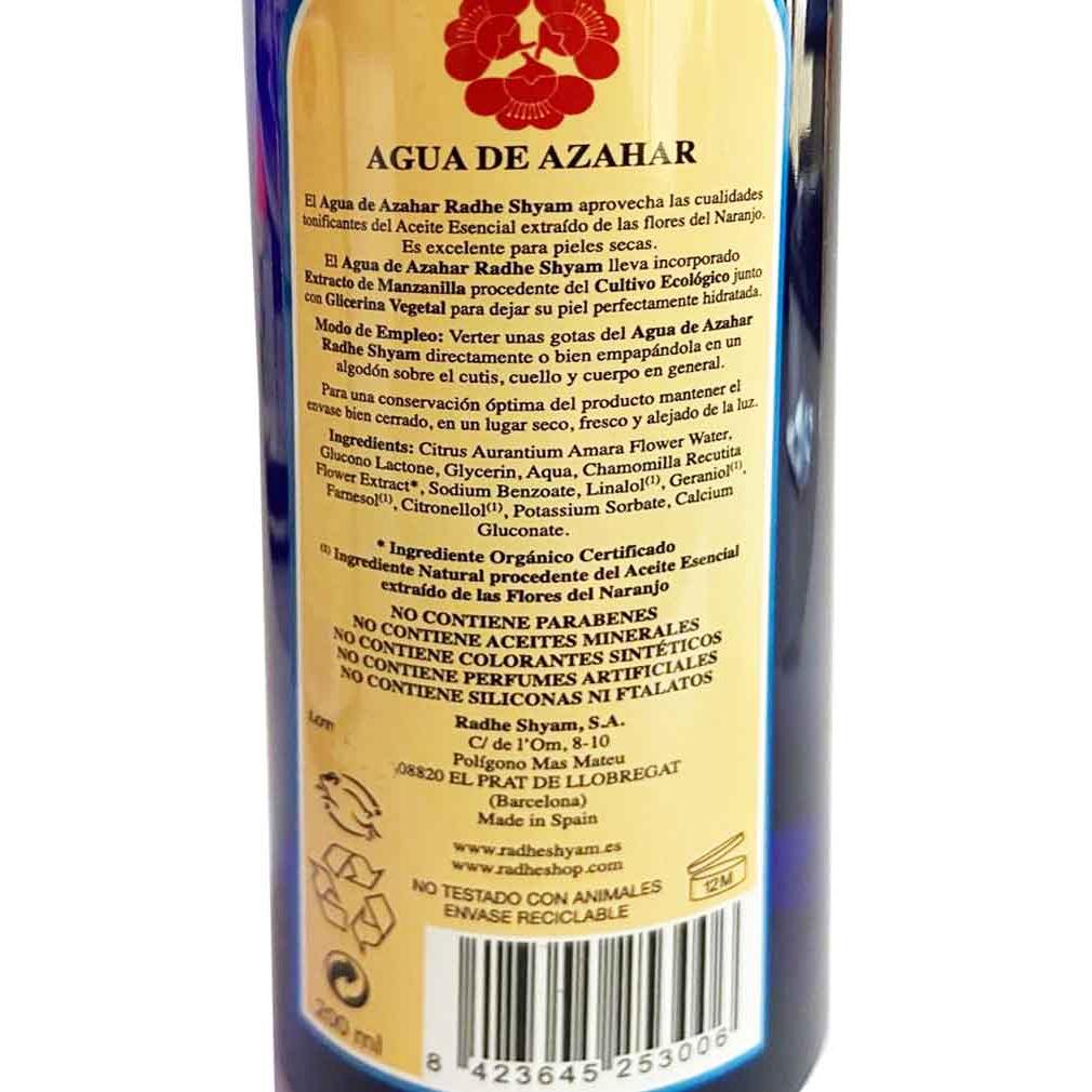 Agua Azahar Rhade Shyam 200 ml