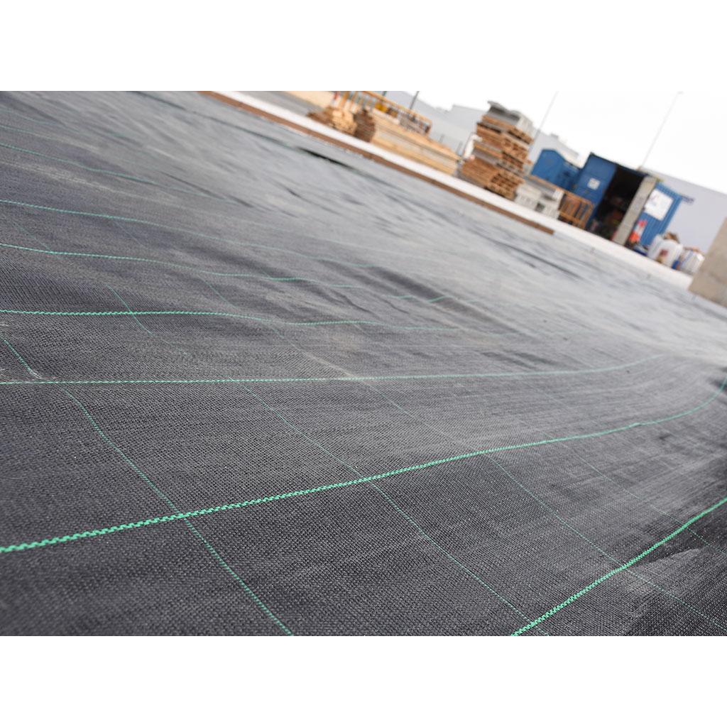 Malla Antihierbas 2 x 5 m negra 105 g/m² Faura