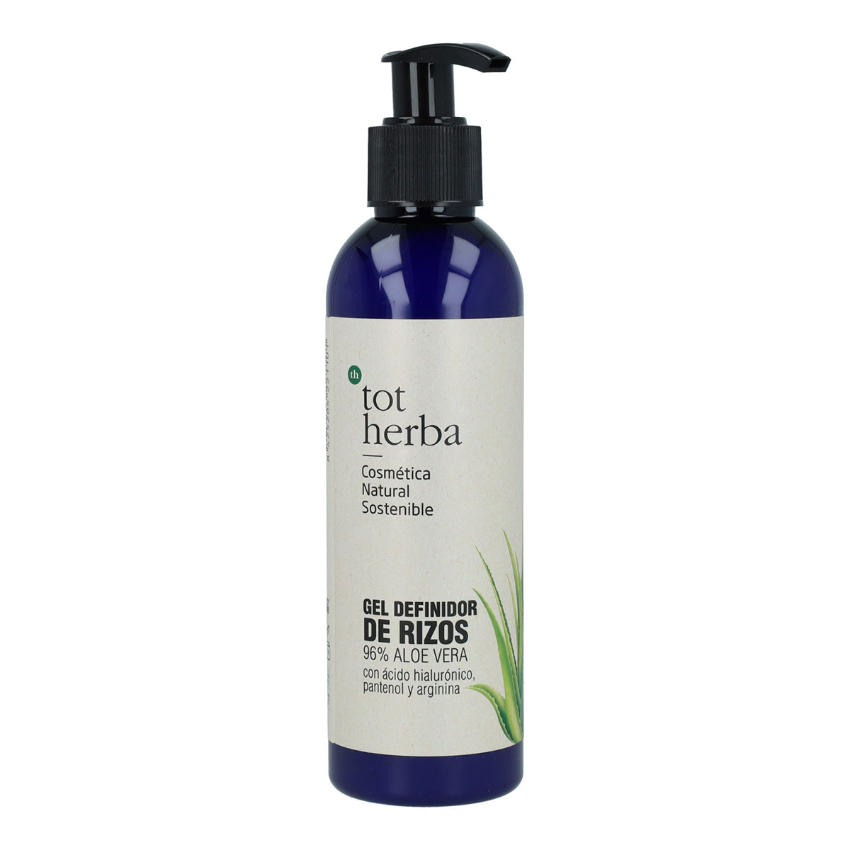 Gel spray definidor de rizos 96% Aloe vera Tot Herba 200 ml