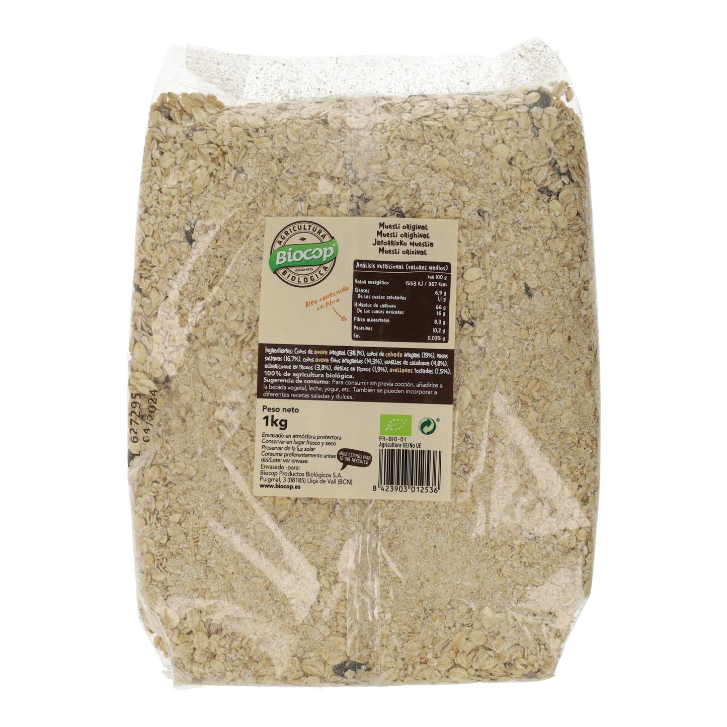 Muesli Original BIO Biocop 1kg