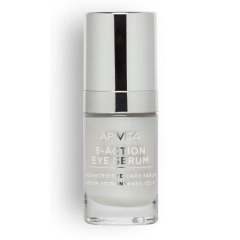 Eye Serum 5 Action con lirio Blanco Apivita 15 ml