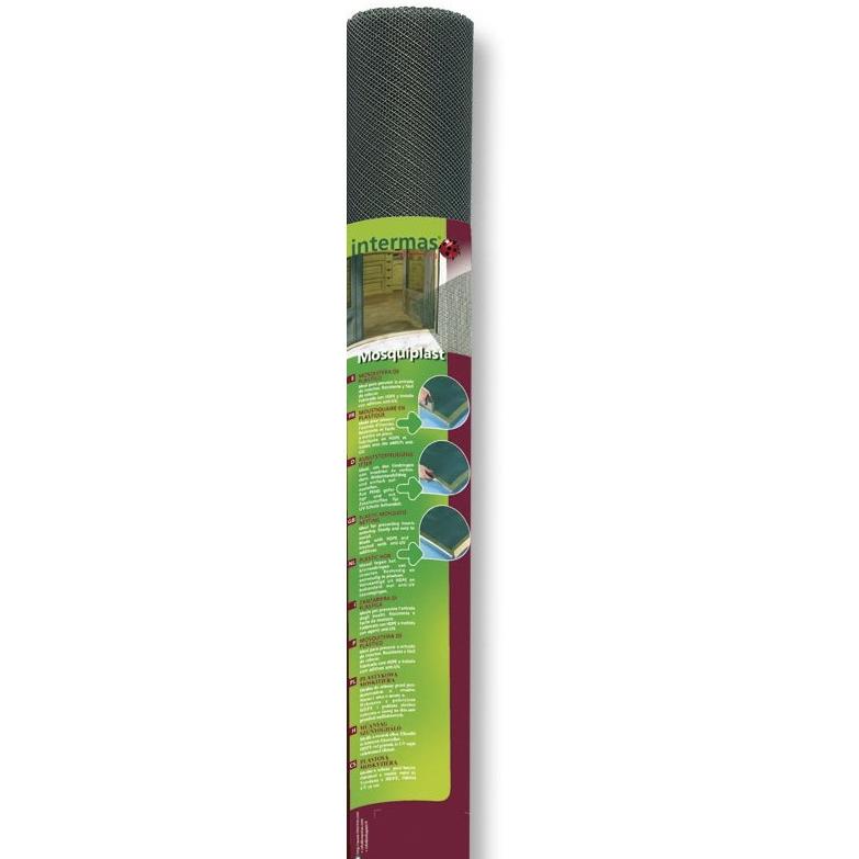 Mosquitera de plástico MosquiPlast verde 1,2 x 3 m Nortene